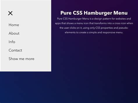 menu responsive codepen|Responsive hamburger menu .
